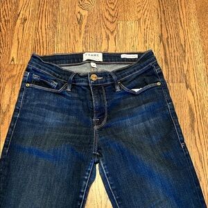 Frame Denim Dark Blue Skinny Jeans